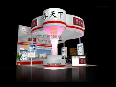 喜天下 醫(yī)療醫(yī)藥展臺裝修