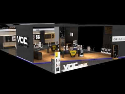 VOC 建材門窗展臺設(shè)計