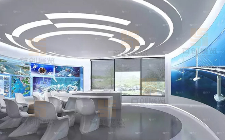 珠海高新區(qū)南方 展廳設(shè)計裝修(圖1)