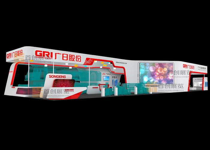 廣日 機(jī)械工業(yè)展臺(tái)設(shè)計(jì)(圖1)