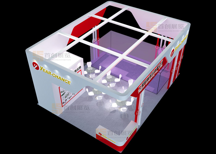 義展機(jī)械 展臺(tái)展位設(shè)計(jì)(圖2)