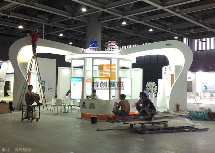 國(guó)機(jī)集團(tuán) 建材展覽搭建設(shè)計(jì)(圖1)