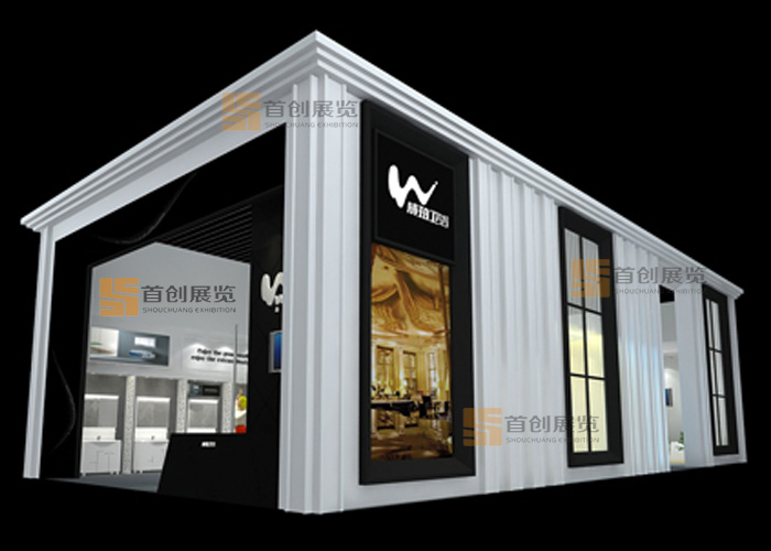 威珀 建材展臺設(shè)計(圖1)