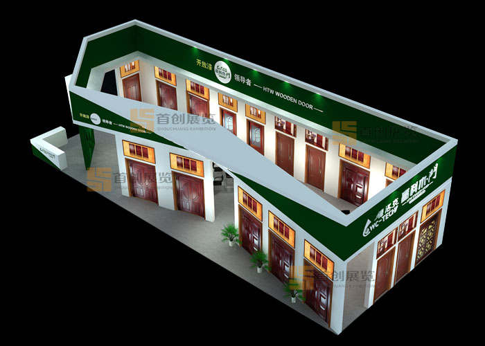 德洛克 建材門窗展覽設計(圖2)